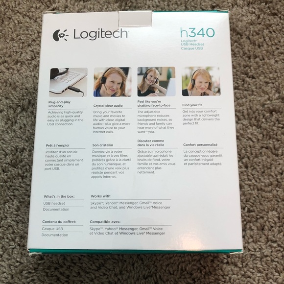 Logitech h340 black USB headset - Picture 6 of 6